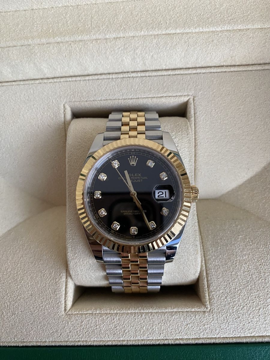 Rolex Uhren: Rolex Datejust 41mm Diamanten Full Set – Gebraucht aus Sierre von Nessii 1