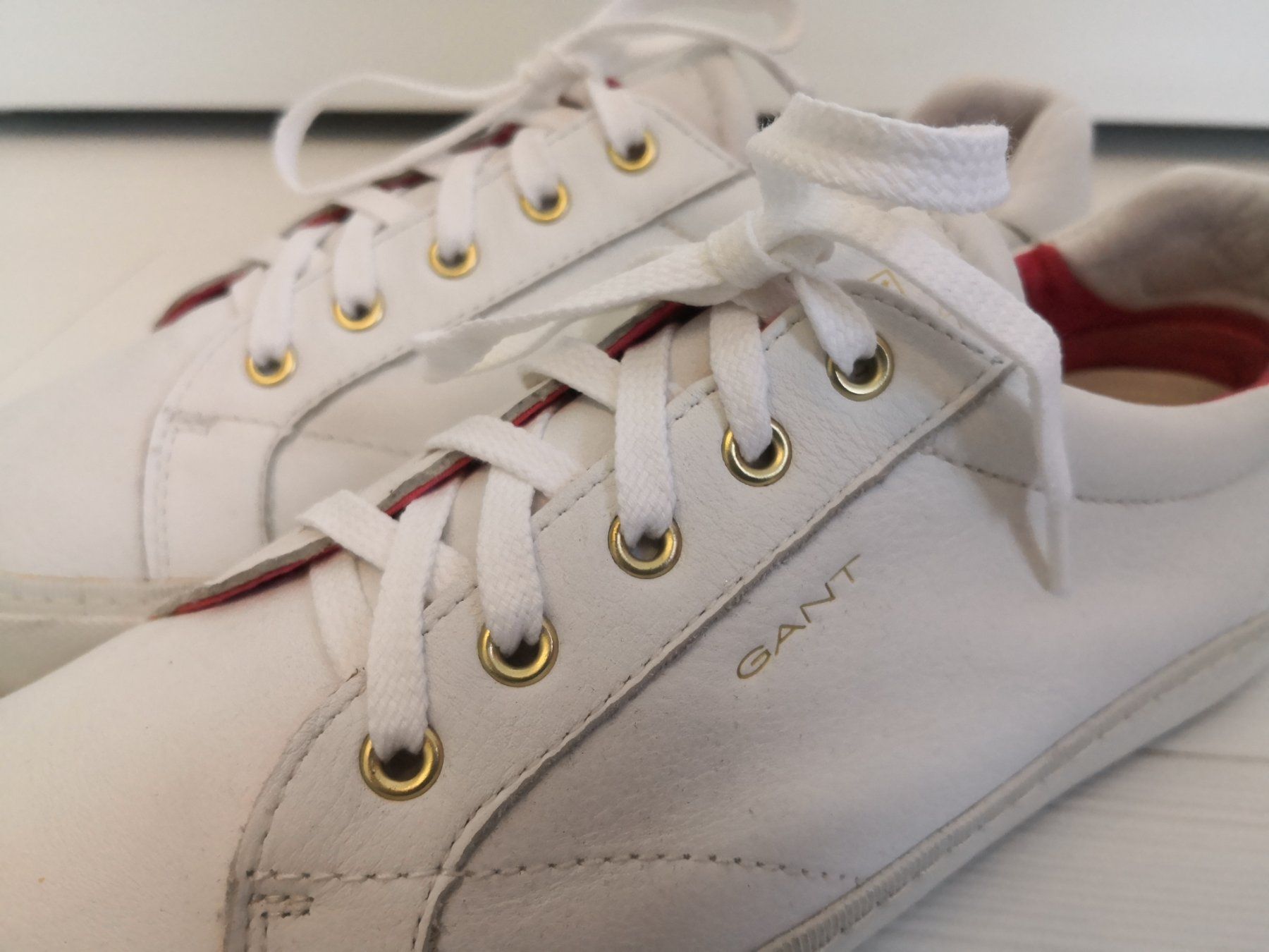 Gant Damenschuhe: 🤩GANT LEDER-SNEAKER WEISS – Gebraucht aus Olten von Naja-Twins-Twins 7
