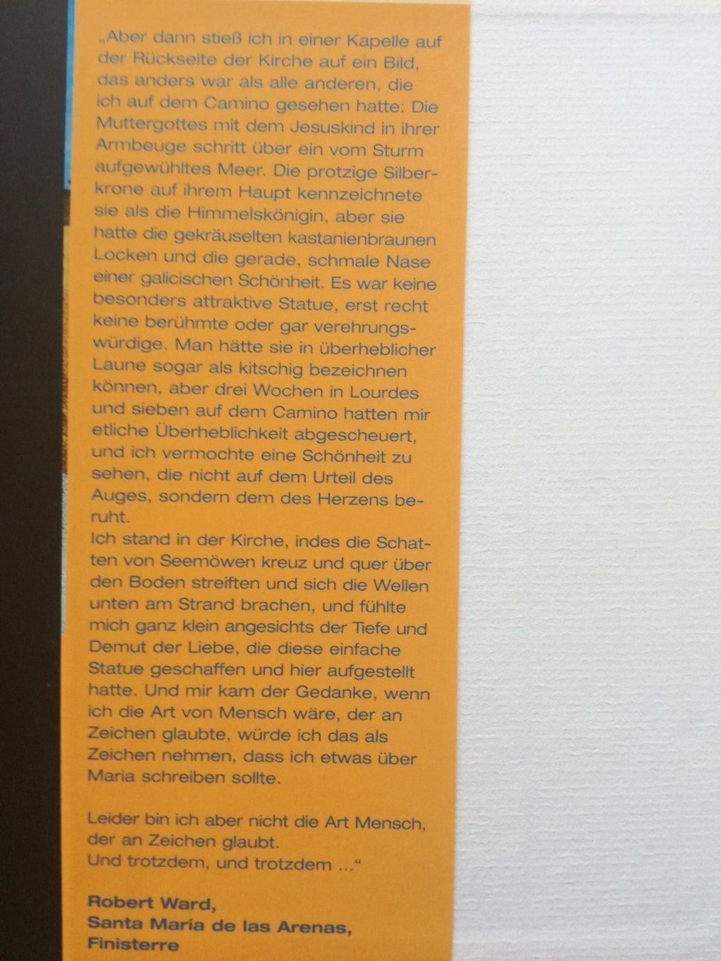Libri: Robert Ward, Pilgerwege eines Ungläubigen – Nuovo e nell'imballaggio originale da Zürich venduto da Tolima194 1