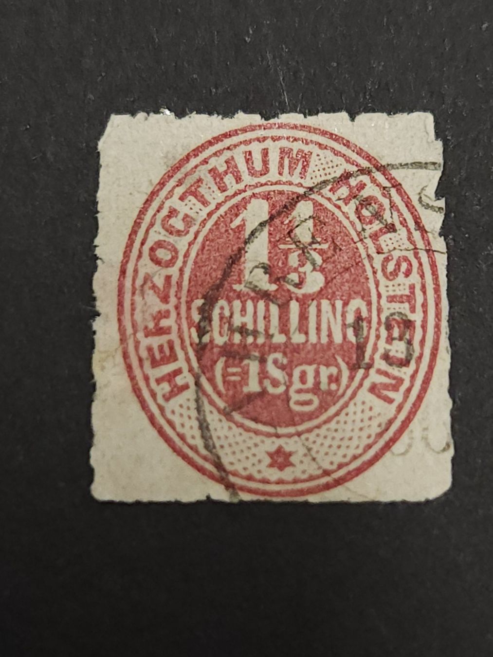 Tutti i francobolli: Schleswig-Holstein Mi-Nr.23 Gestempelt 55 Fr – Usato da Kriens venduto da Nidfeld45 1