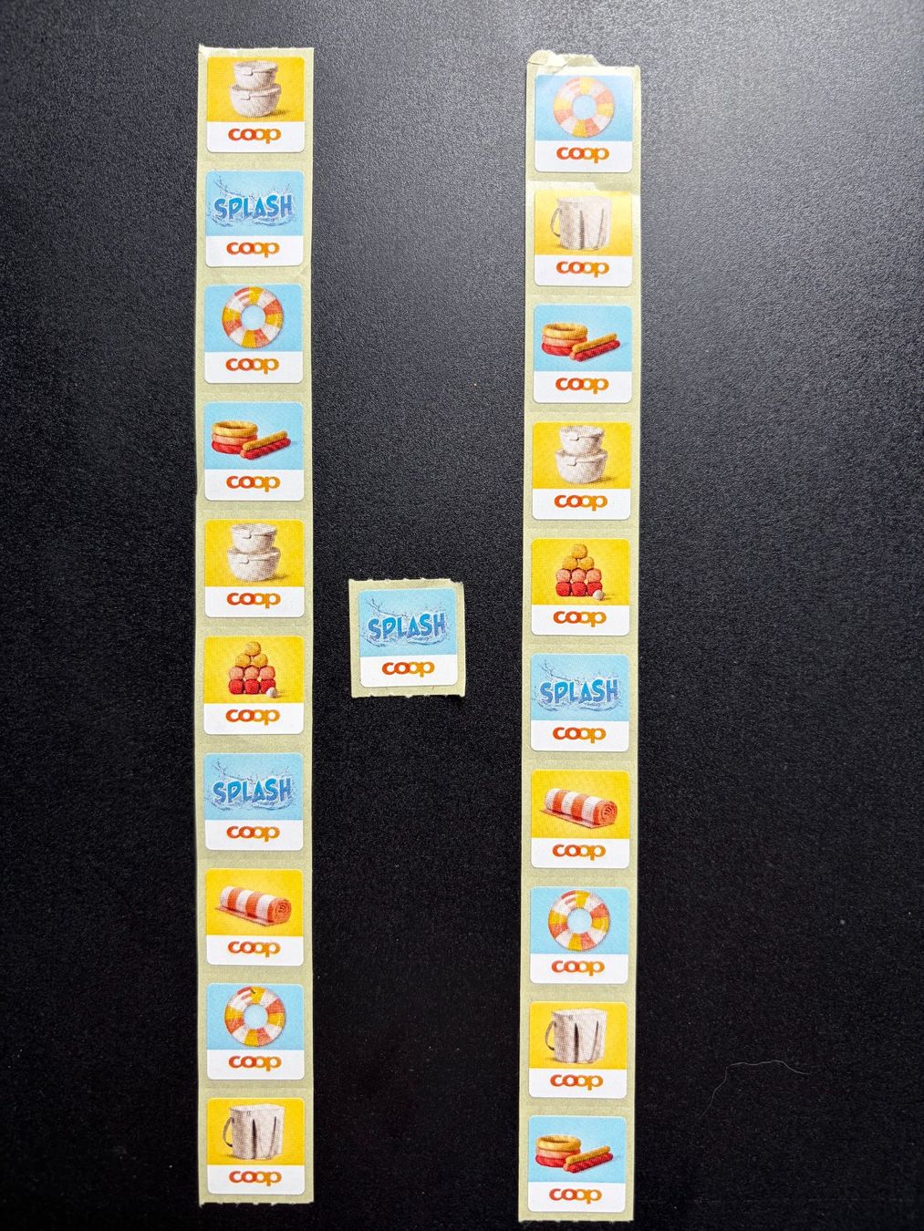 Coop Timbres & points: Splash Coop 21 Sammelmarken – Neuf (Voir description) à Cadempino par sachatimon