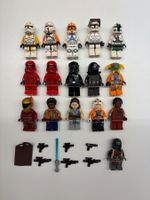 Star Wars Lego 16 Figuren und Blaster& Lichtschwert usw
