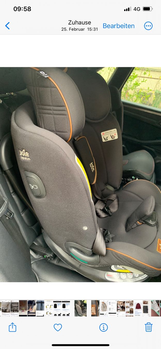 Joie Auto-Kindersitze: Kindersitz – Gebraucht aus Zürich von Ausmisten2018 3