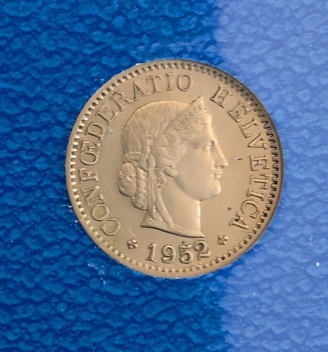 Tutti le monete: 5 Rappen 1952 – Usato da Arch venduto da coinsandmore