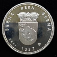 Kanton bern Medaille Belp, 900/1000 Silber 15,2gr.
