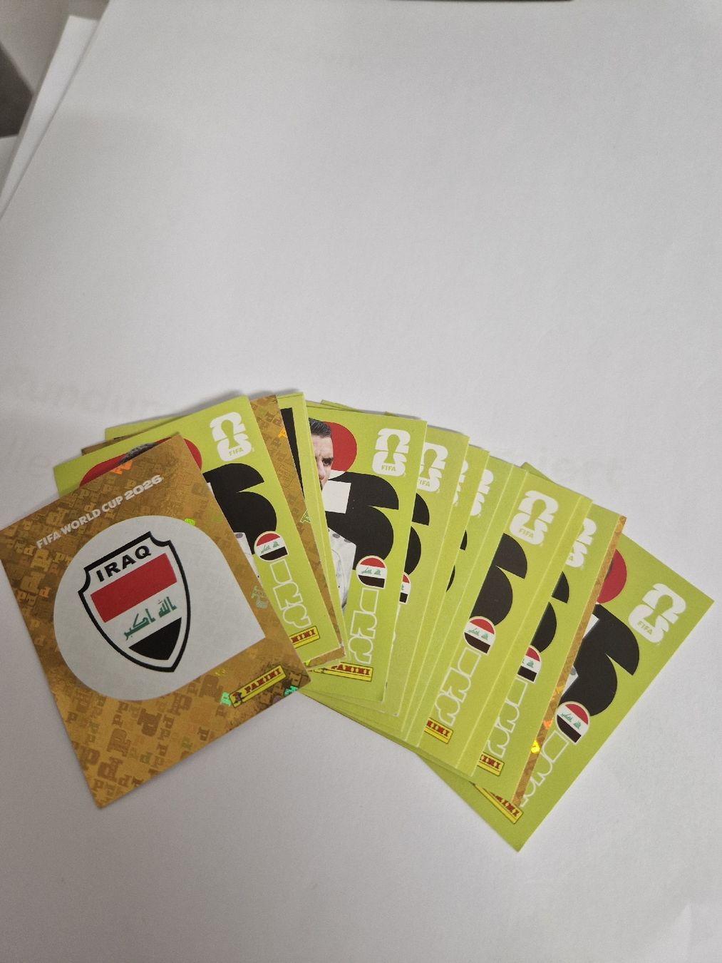Panini Sammelbilder & Trading cards: Panini IRQ / Irak – Neu (gemäss Beschreibung) aus St. Gallen von TICA84