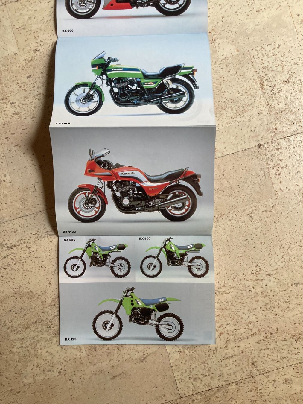 Kawasaki Documenti: Prospekt Kawasaki 1984 – Usato da Filzbach venduto da Sugi7 6