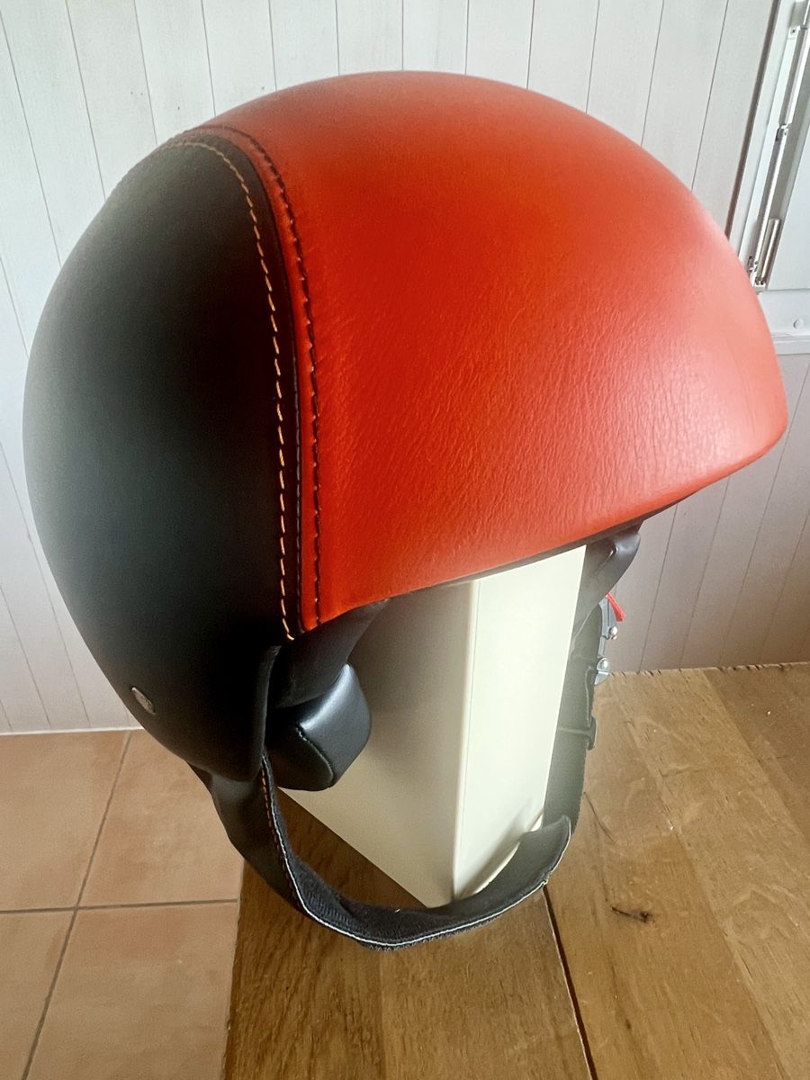 Helme & Visiere: Caberg Leder Jethelm Rot Schwarz Grösse XL 61 – Neu (gemäss Beschreibung) aus Hildisrieden von Chool 8