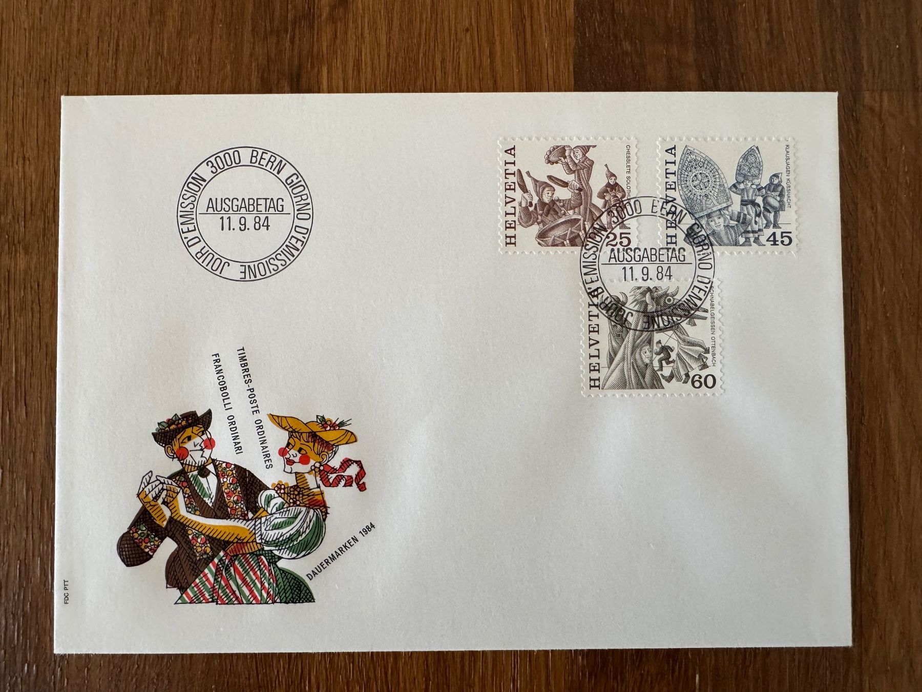 Alle Briefmarken: 4 CH Ersttagsbriefe, Dauermarken, 1980 - 1989 – Neu (gemäss Beschreibung) aus Winterthur von mathis-spielsteine 4