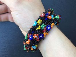Lot de 3 bracelets Massaï