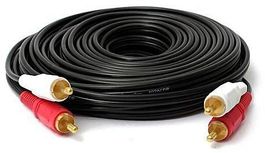 10M 2RCA Stecker auf 2RCA Stereo Audio