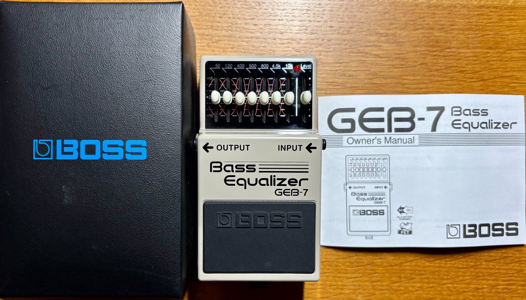 Boss Strumenti musicali: Boss Bass-Equalizer GEB-7 – Usato da Oftringen venduto da Andyl