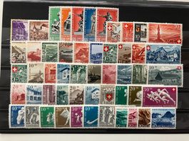 Pro Patria, B1-10, B13-16, B20-100, B103-117, **, KP 356.--