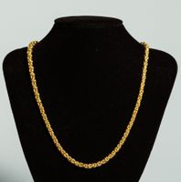 Halskette/Goldkette 23 Karat Königskette