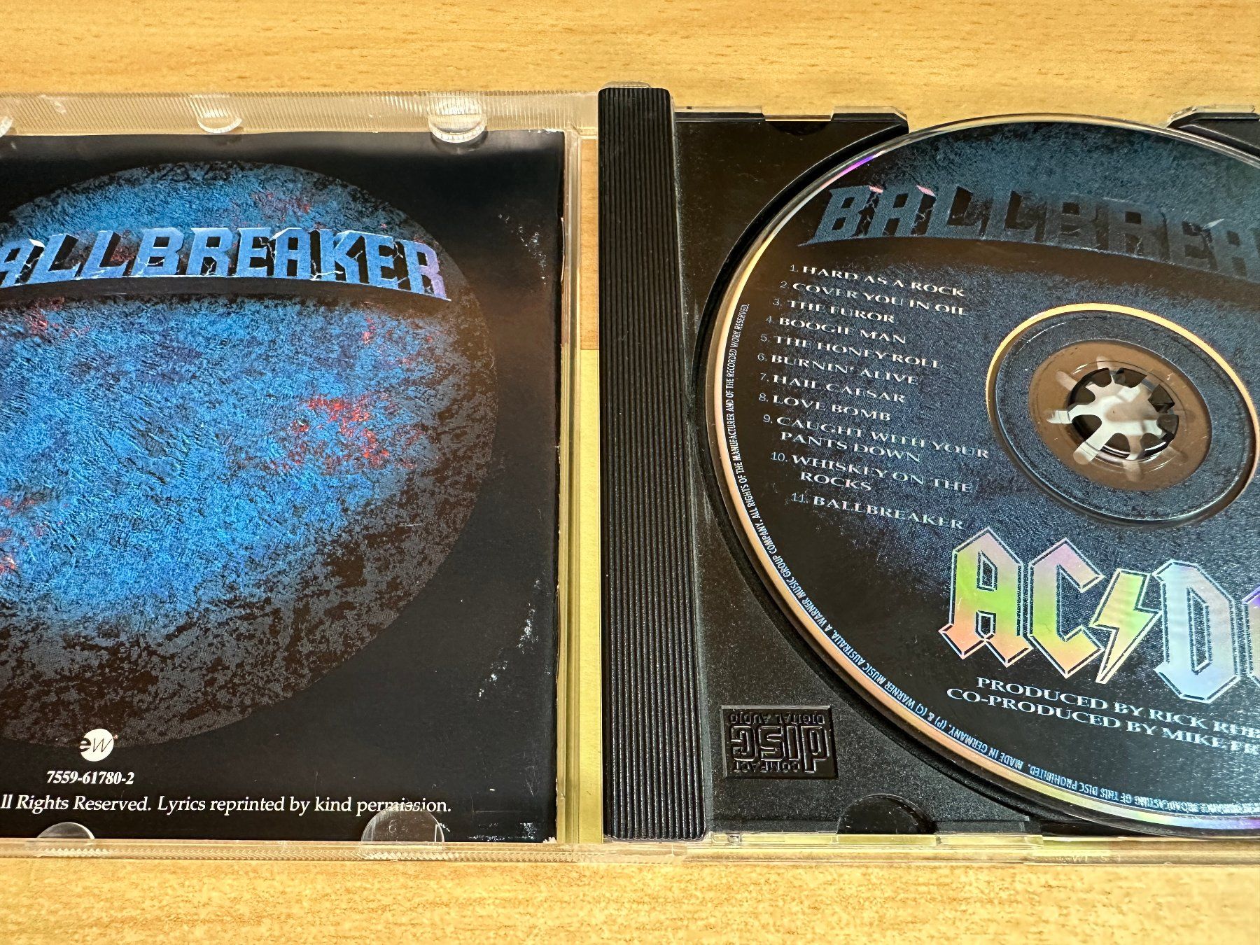 CD: N8 AC/DC – Ballbreaker – Usato da Rikon im Tösstal venduto da Alpenmutz 2