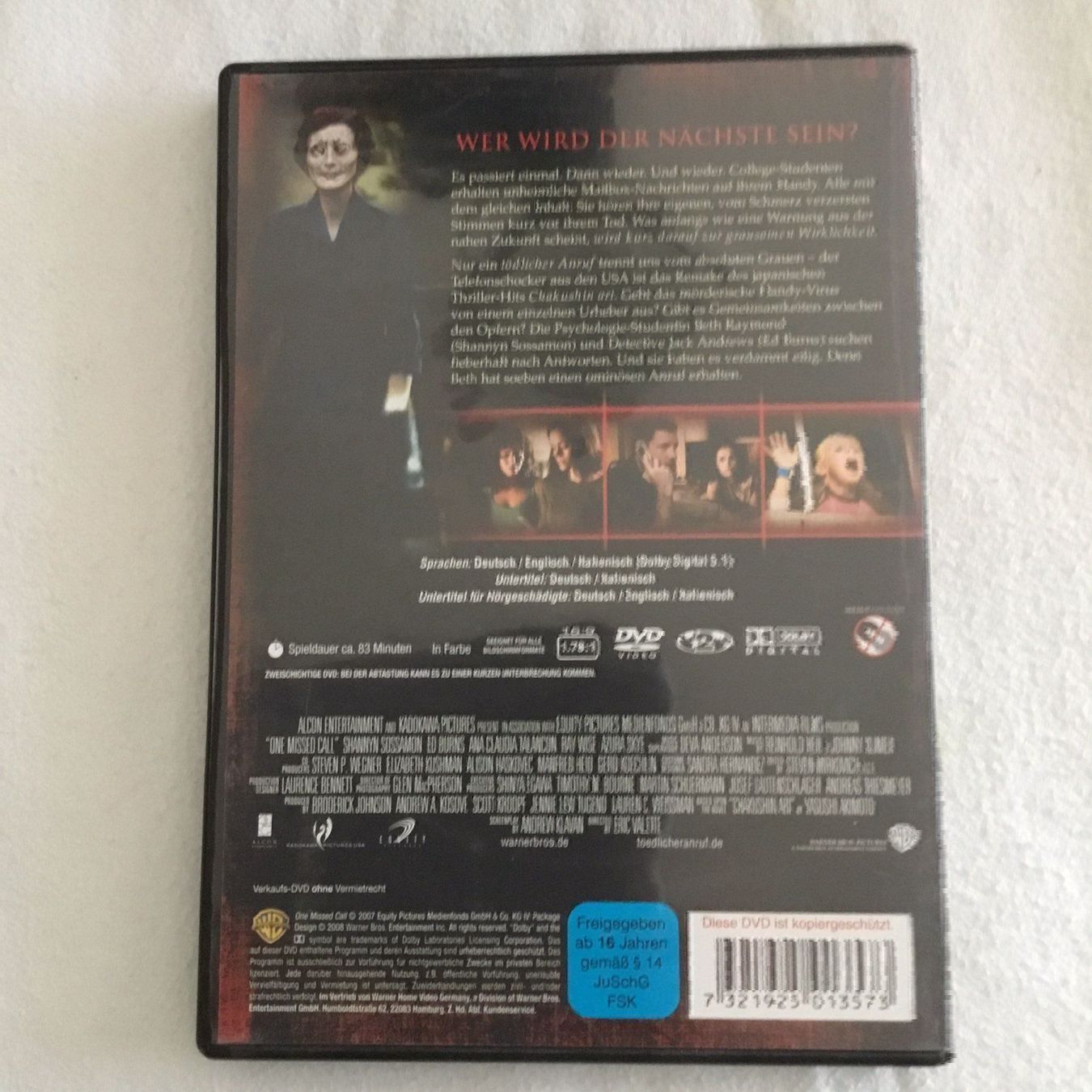 Tutti i DVDs: Tödlicher Anruf - Dvd – Nuovo (secondo la descrizione) da Blauen venduto da berlingo65 1