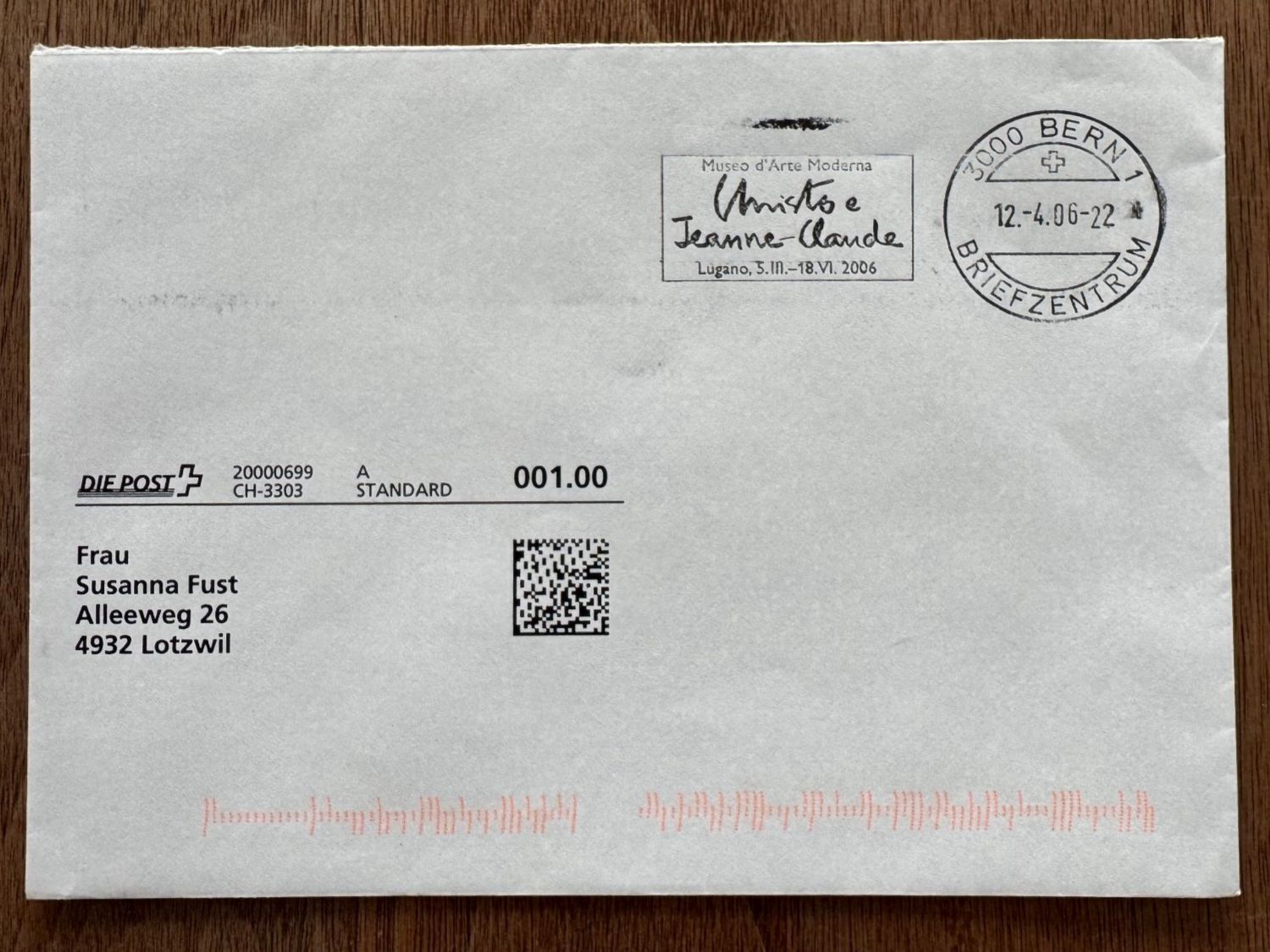 Tutti i francobolli: WEBSTAMP PC 3.1, Datum 12.4.06 = 1 Tag nach Ersttag – Usato da Jegenstorf venduto da lemur