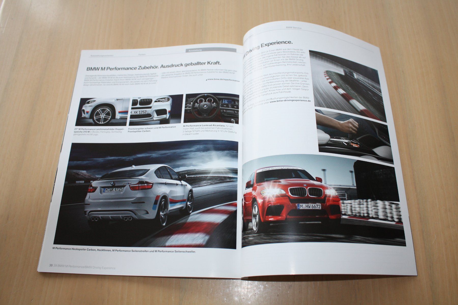 BMW Documenti: BMW X6 M Broschüre 2013 – Usato da Wikon venduto da erwin400 9