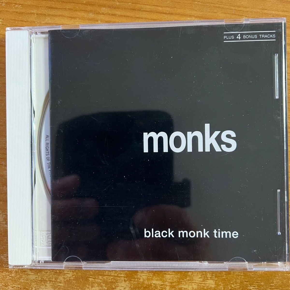 CD: Monks - Black Monk Time / CD - 1. D-Press. 1994 - TOP – Usato da Gais venduto da soundcave57
