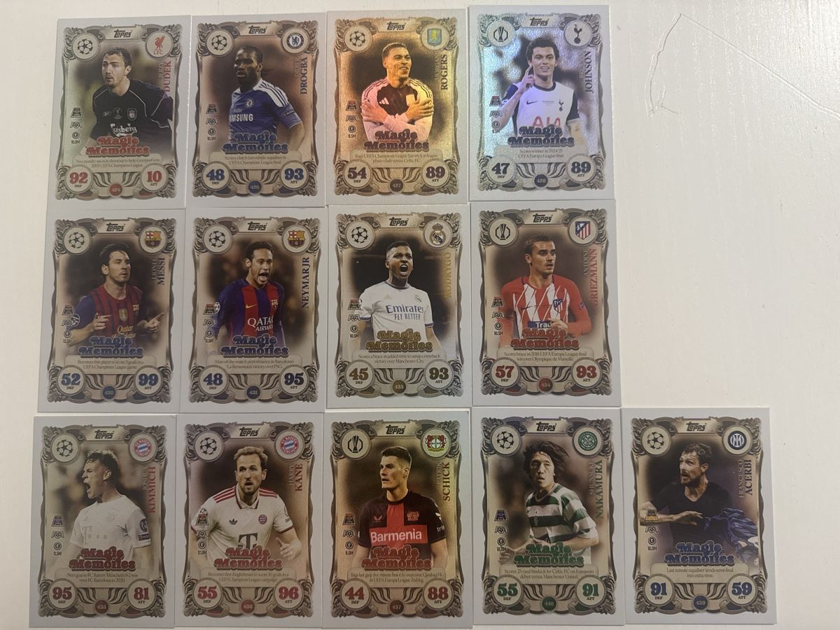 Topps Carte collezionabili: Match Attax 25/26 Magic memories – Nuovo (secondo la descrizione) da Wettingen venduto da dja_b7xn
