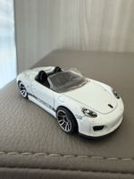 Hot Wheels Porsche Boxster Spyder bianco 2012 Mattel
