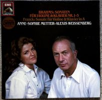 Brahms Franck Mutter Weissenberg Violine & Klavier Sonaten