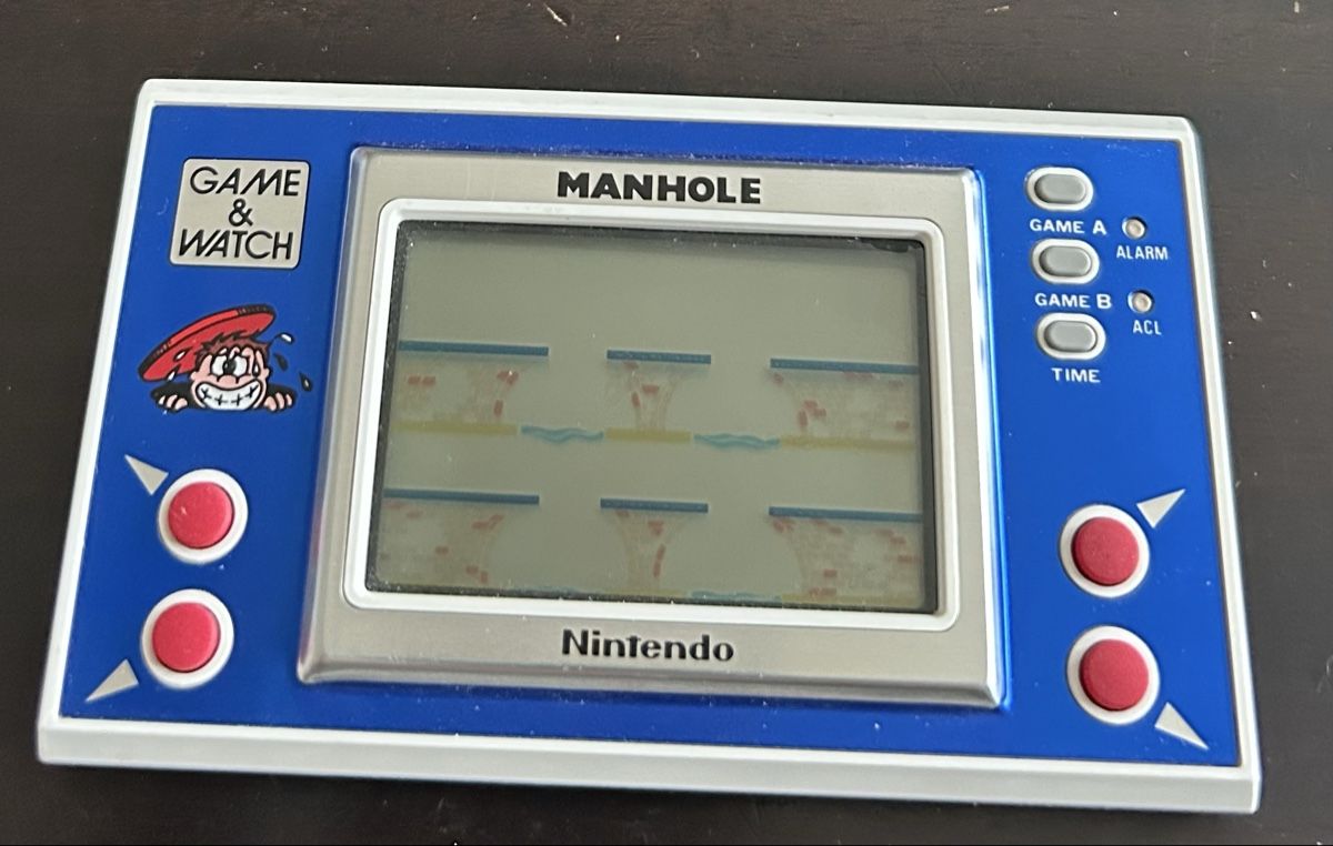 game&watch Console: Nintendo Manhole – Usato da Wettingen venduto da Briciola62 1