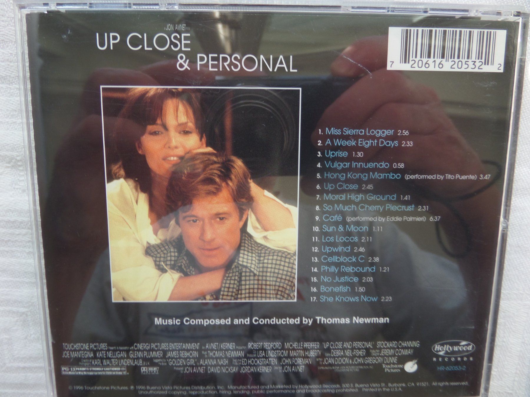 CDs: Thomas Newman - Up Close & Personal - Robert Redford – Gebraucht aus Genève von CDLPBookS 1