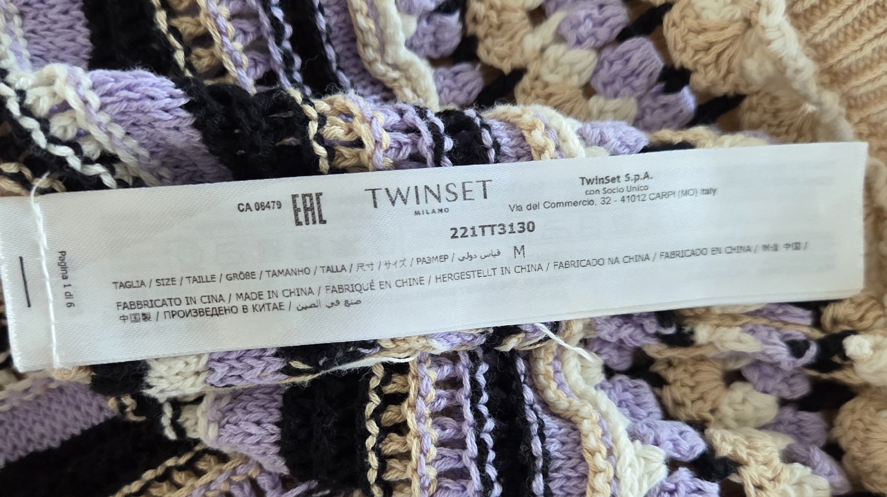 Twinset Pullover & Sweatshirts: Wunderschöner Strick-Pullover / Kurzarm-Top von TWINSET  – Neu (gemäss Beschreibung) aus Scherzingen von tan_l9n2 2