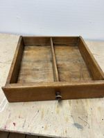 Alte, dekorative Holzschublade