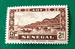 BRIEFMARKEN AUS  Senegal Faidherbe-Brücke  UNGESTEMPELT 