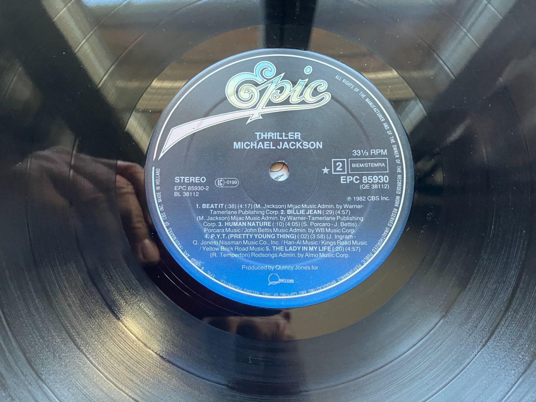 Dischi in vinile: Michael Jackson – Usato da Aarwangen venduto da Jukebox3 9