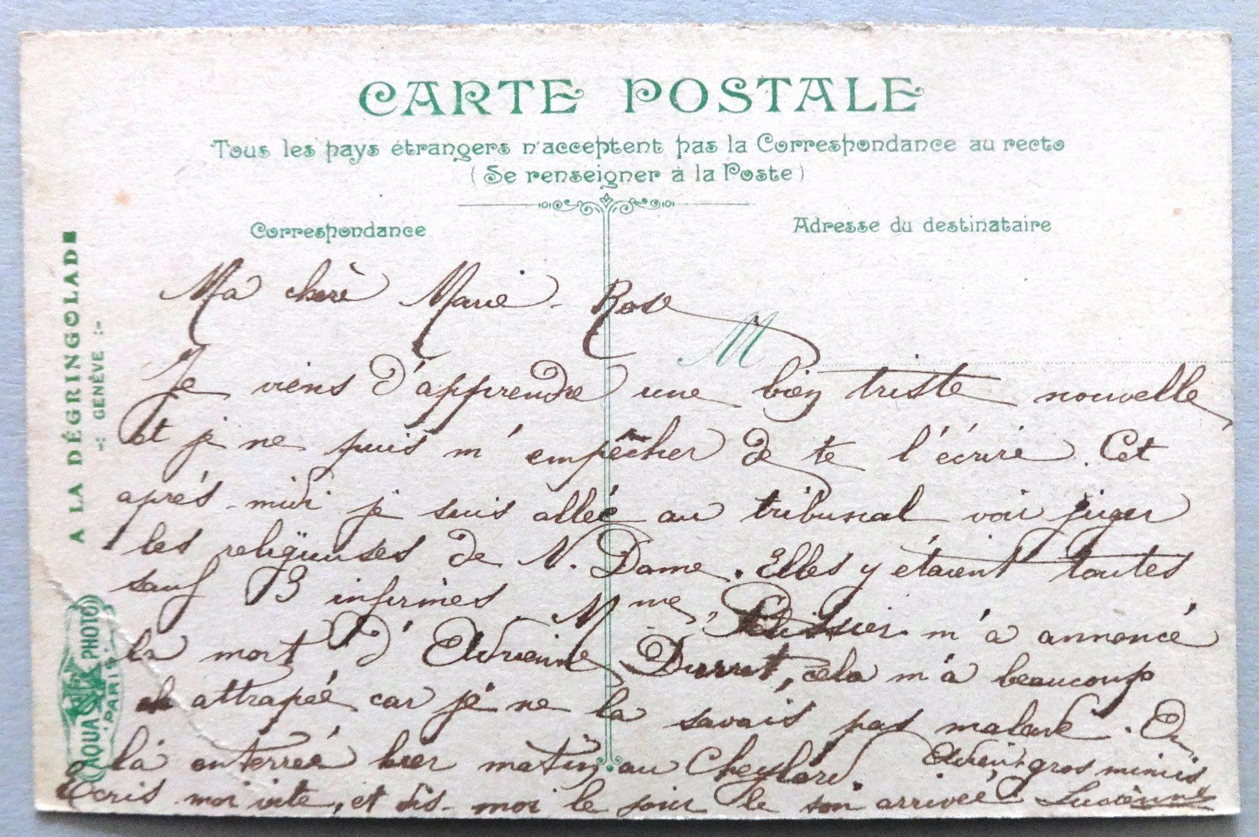 Cartes postales: Genève - La Rade – Défectueux à Fétigny par Billy2miny 1