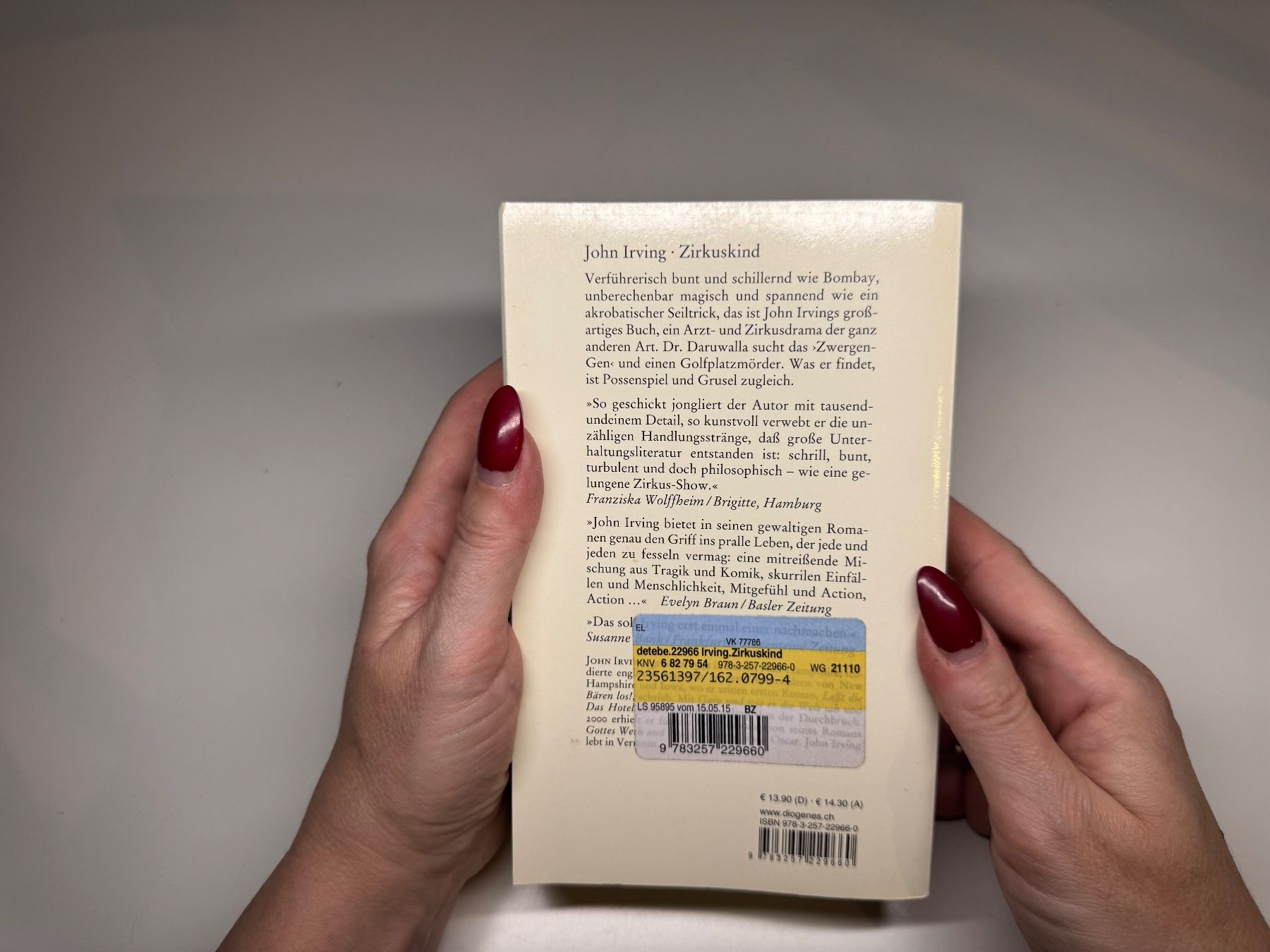 Libri: ROMAN: John Irving, Zirkuskind – Usato da Grosswangen venduto da Deutsche_Romane 9