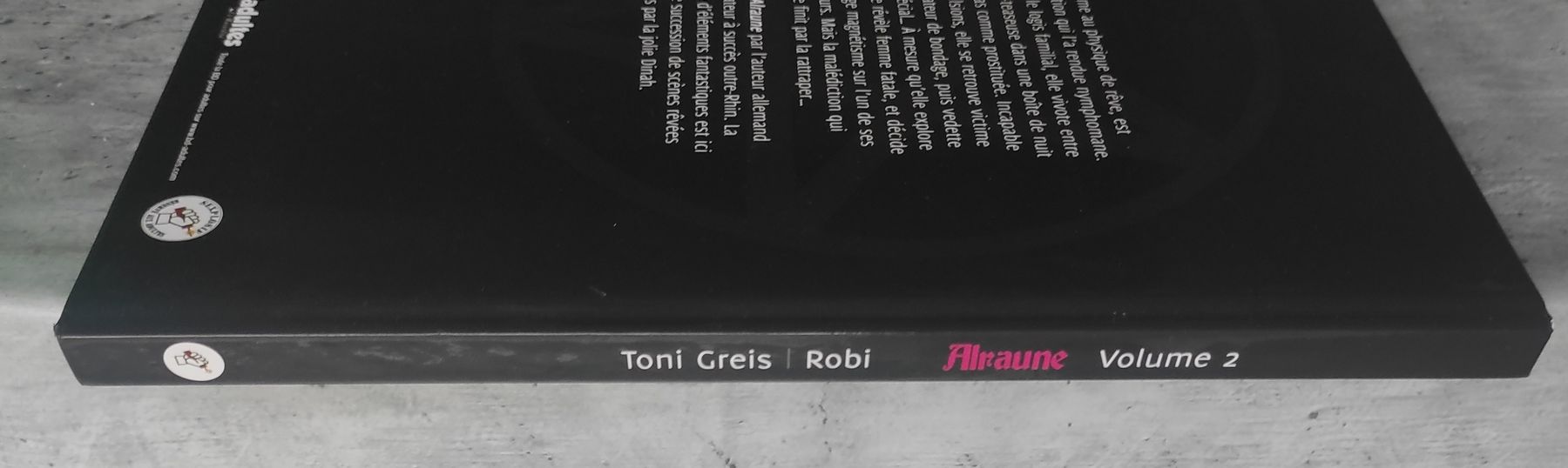 BD: ALRAUNE Volume 2 (EO) Toni Greis Robi – D'occasion à Biel/Bienne par pijama 6