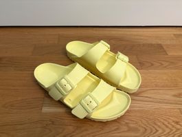 Birkenstock - Pantoletten ARIZONA EVA in Gelb, Grösse 40