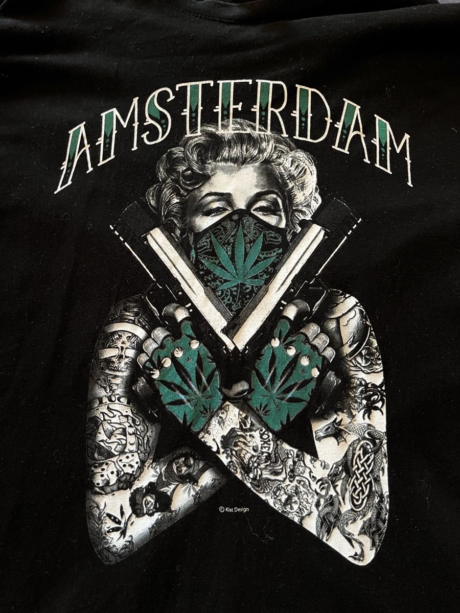 T-shirt: Cooles Amsterdam T-Shirt Gr. M – Usato da Rodersdorf venduto da estherdaphne 3