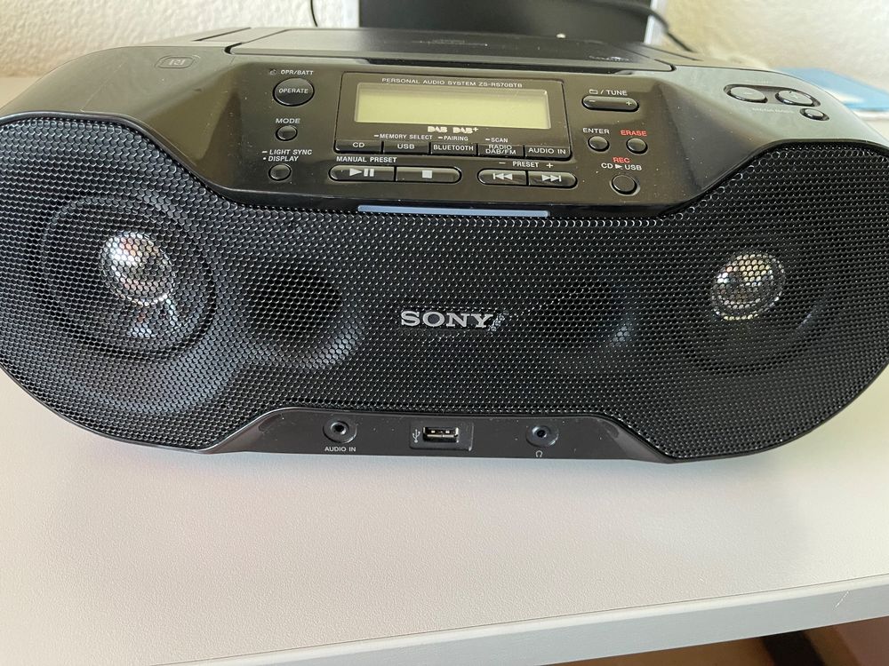 Sony Zs Rs70btb Dabfmbluetooth Radio Kaufen Auf Ricardo 0275