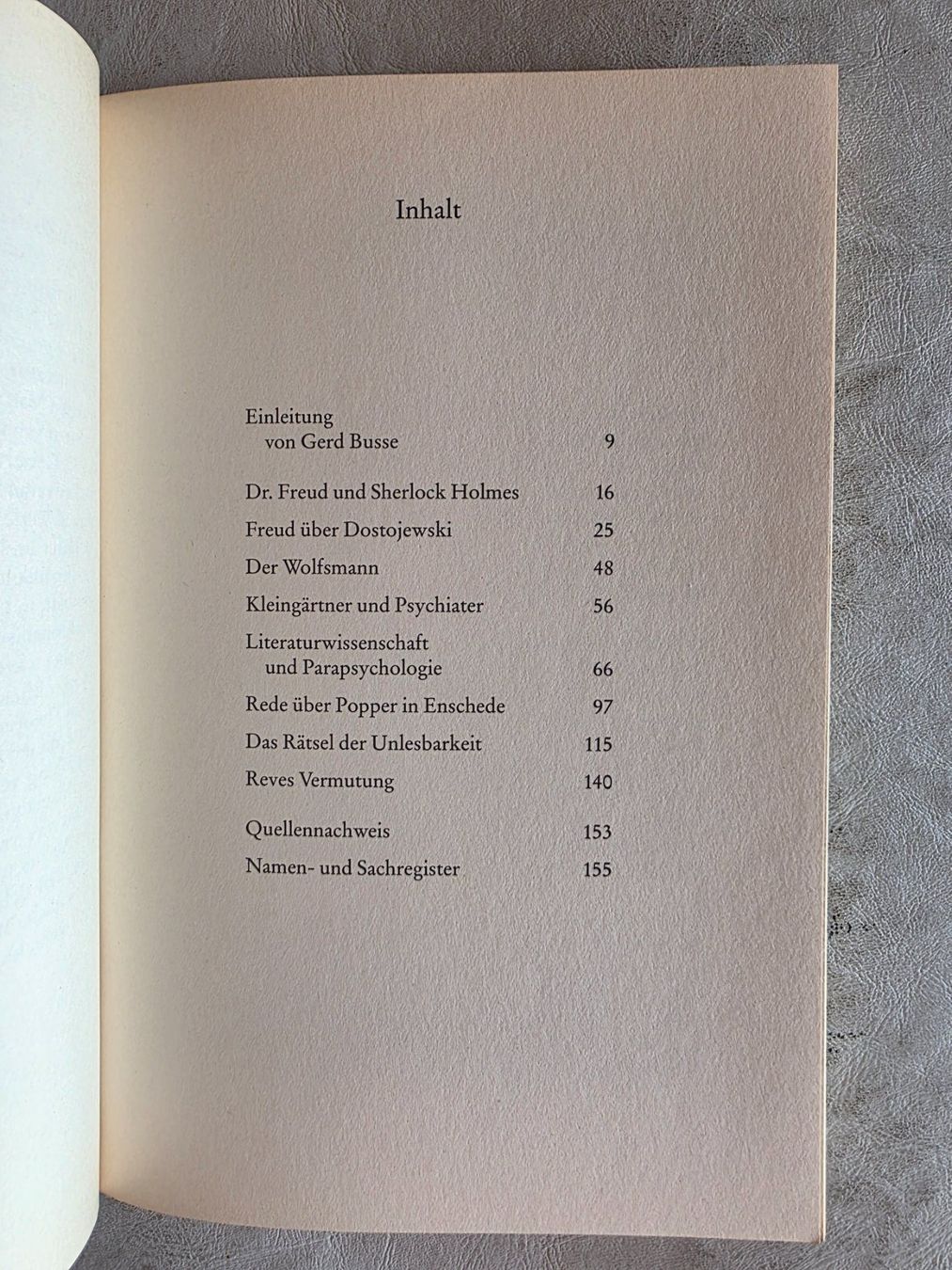 Libri: Dr. Freud und Sherlock Holmes - Karel van het Reve - 1994 – Usato da Walterswil BE venduto da Lonitti 1