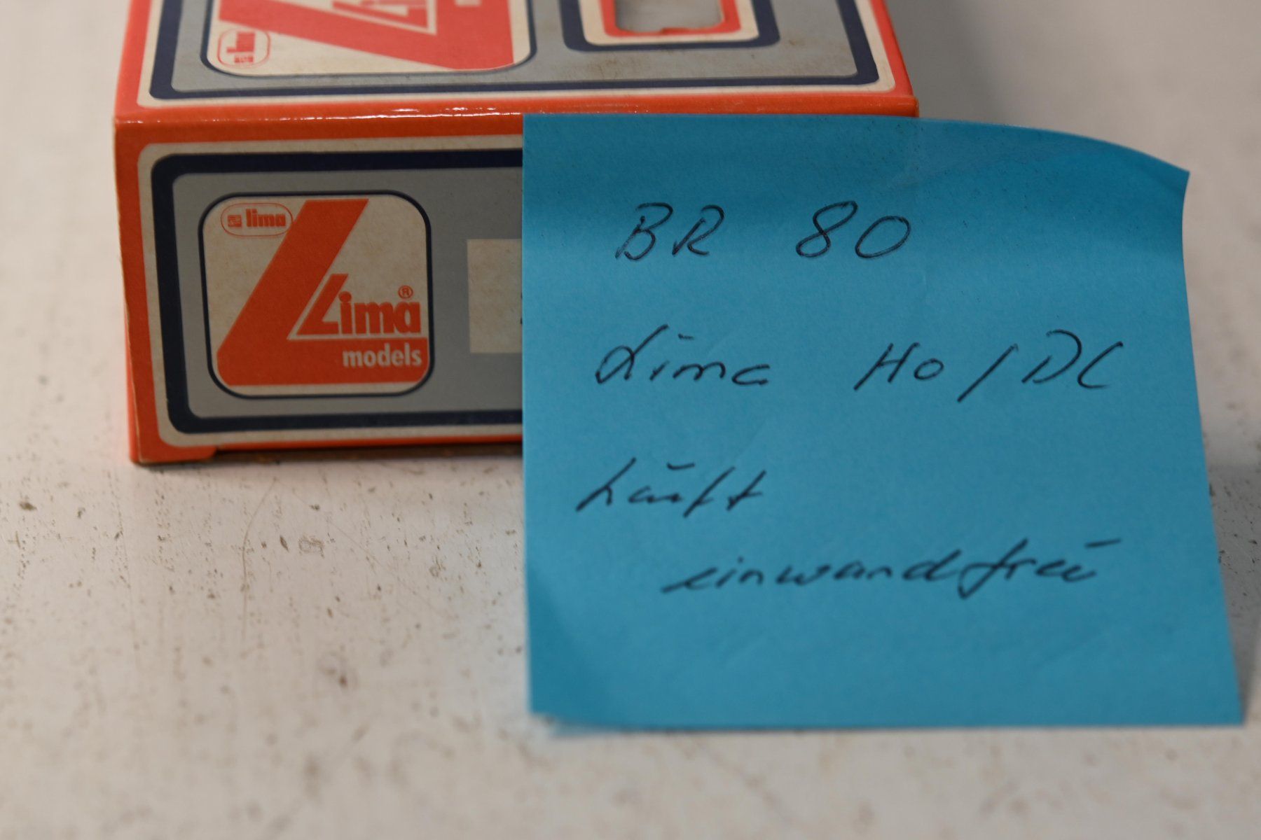 Lima Modelleisenbahnen: Lima BR 80 H0/DC läuft – Gebraucht aus Laupen ZH von Zmoewe 8