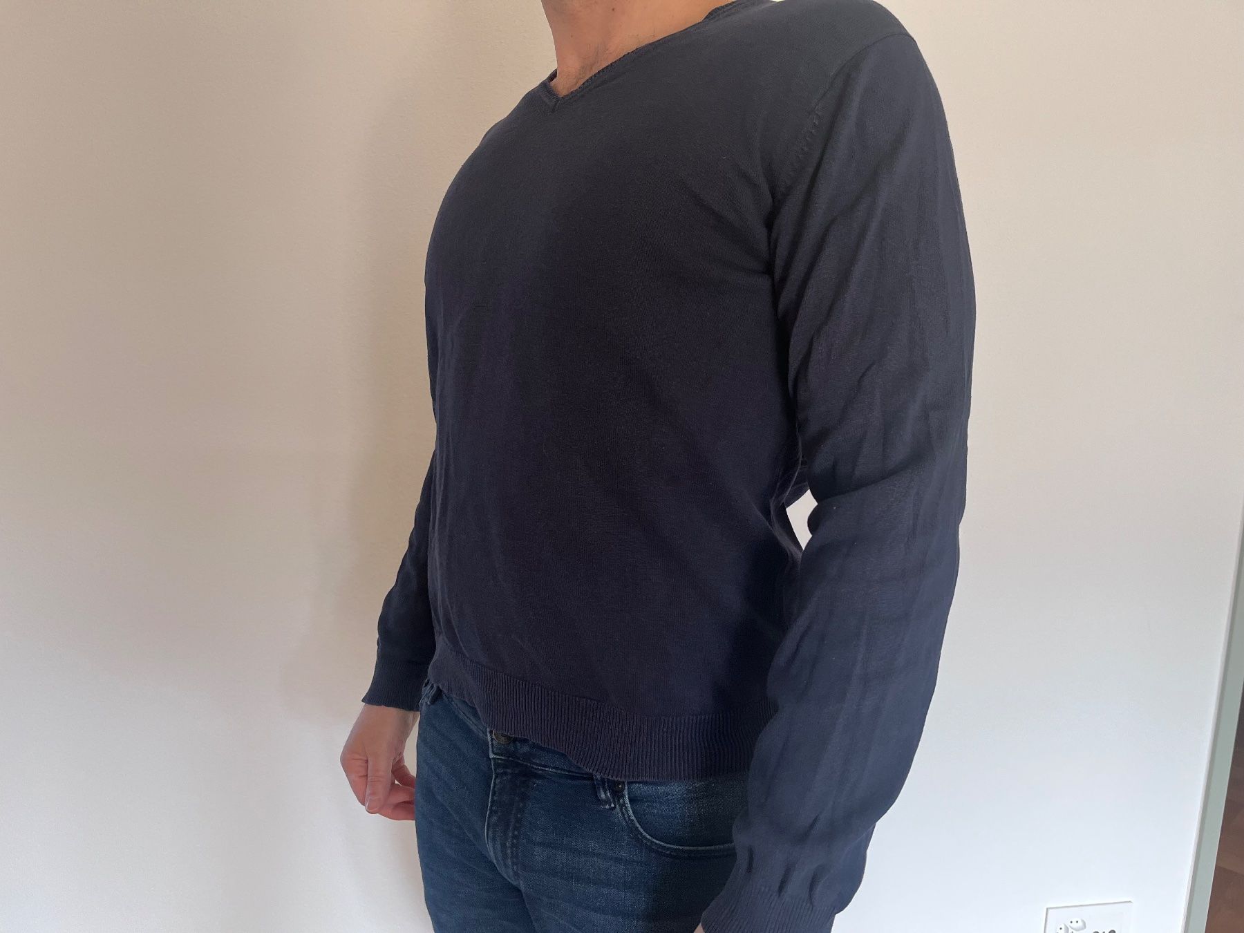 Pulls & Sweat-shirts: Herrenpullover, dunkelblau, Grösse L – D'occasion à Sennhof par scRatchy03 1