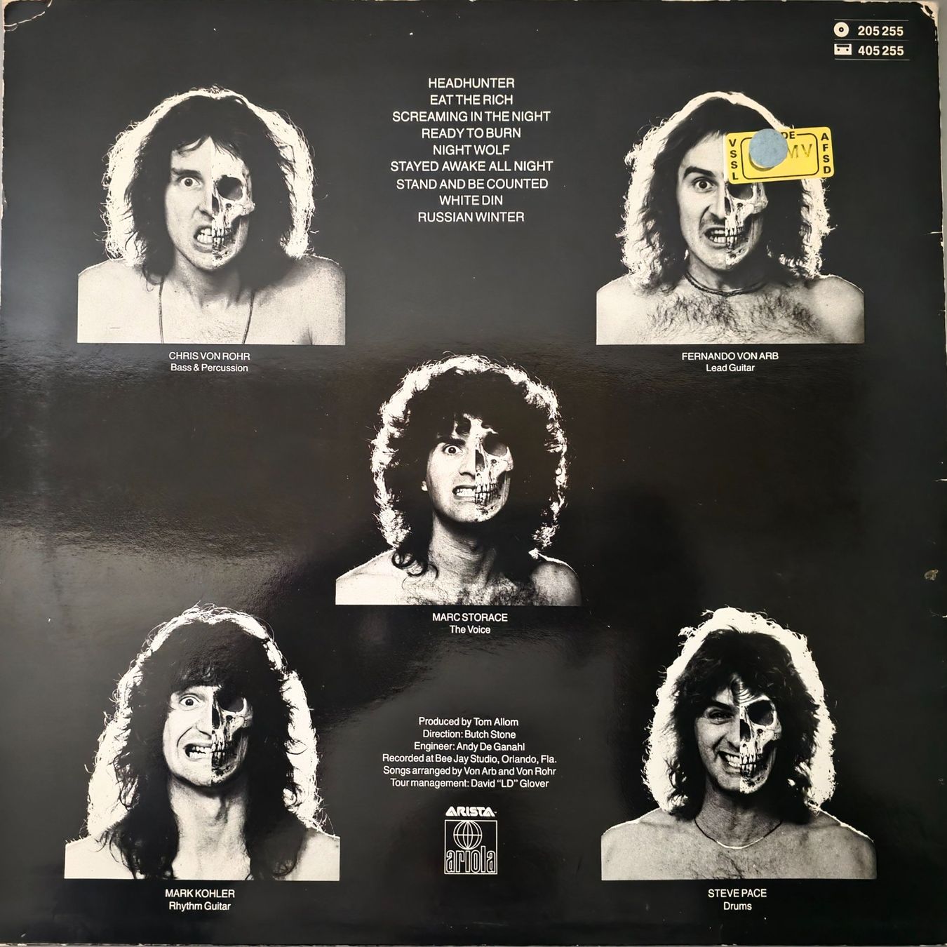 Dischi in vinile: Krokus LP – Headhunter – Usato da Root venduto da atelier22 1