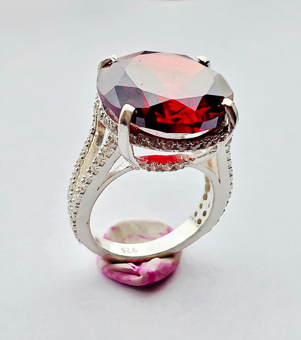 Bagues: Roter Topas Fingerring – Neuf (Voir description) à Zürich par benedikt12 5
