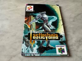 ANLEITUNG FÜR CASTLEVANIA LEGACY OF DARKNESS NINTENDO 64
