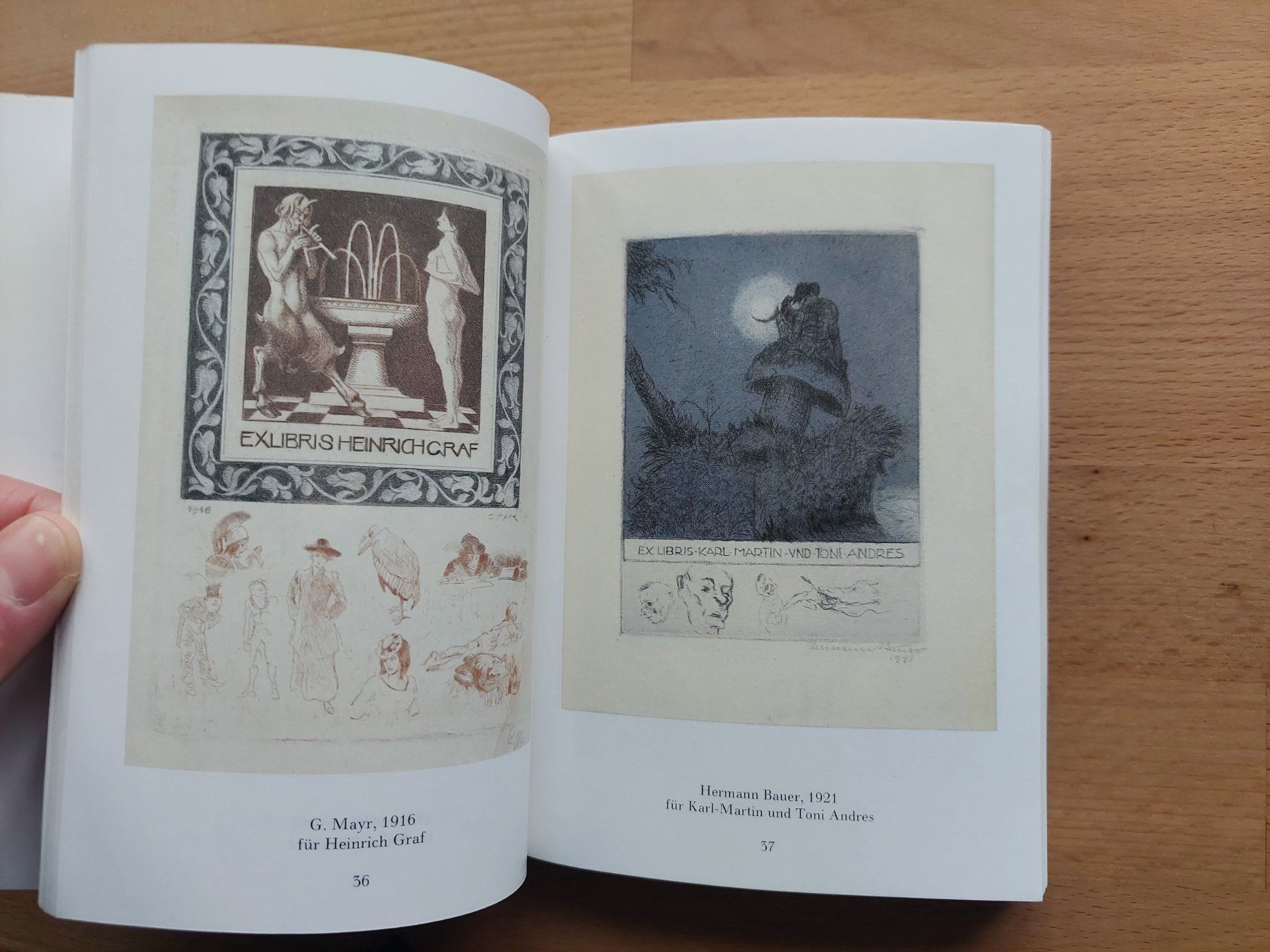 Livres: 4 Exlibris-Taschenbücher (Exlibris = Bucheignerzeichen) – D'occasion à Obfelden par Exlibris-Art 7