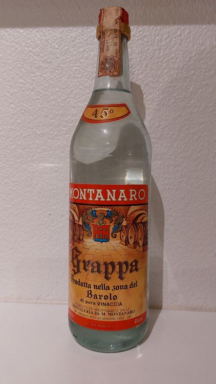 Grappa Montanaro Barola di pura Vinaccia | Kaufen auf Ricardo