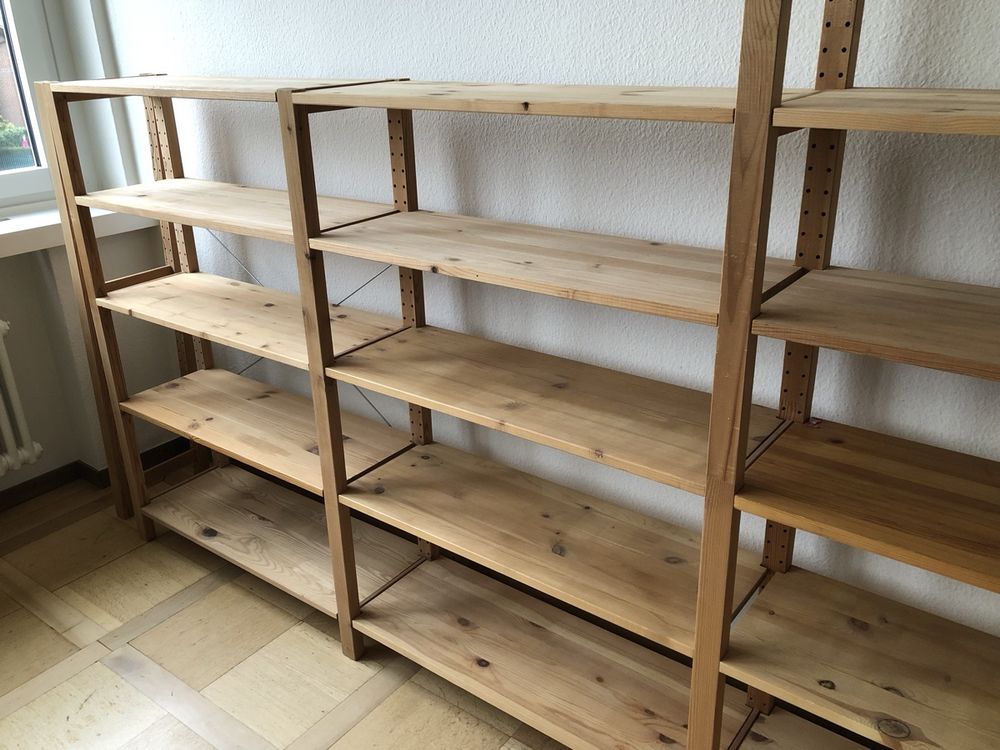 Grosses Ikea Ivar HolzRegal 30 cm tief viele Teile Kaufen auf Ricardo