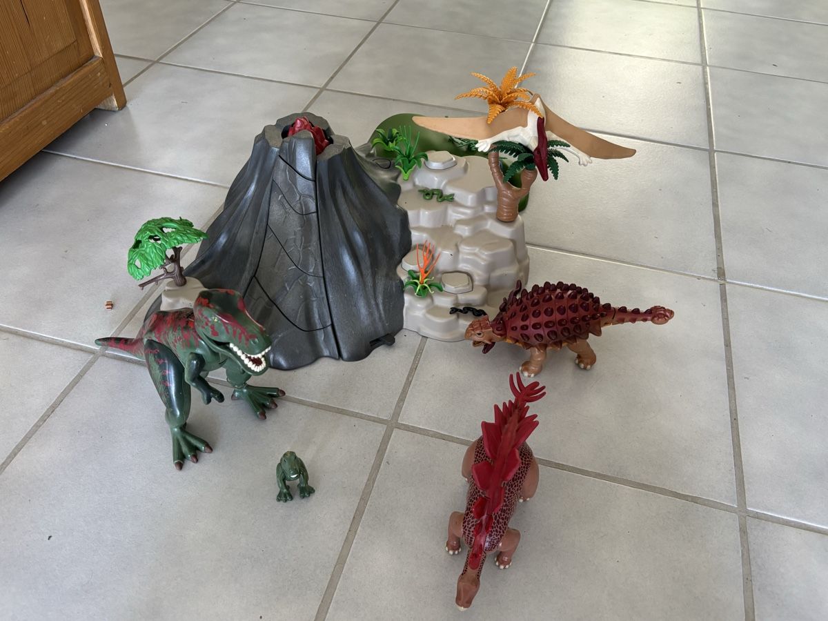 Playmobil Jouets: Playmobil Dinosaurier  Vulkanset – D'occasion à Nottwil par Roethel 1