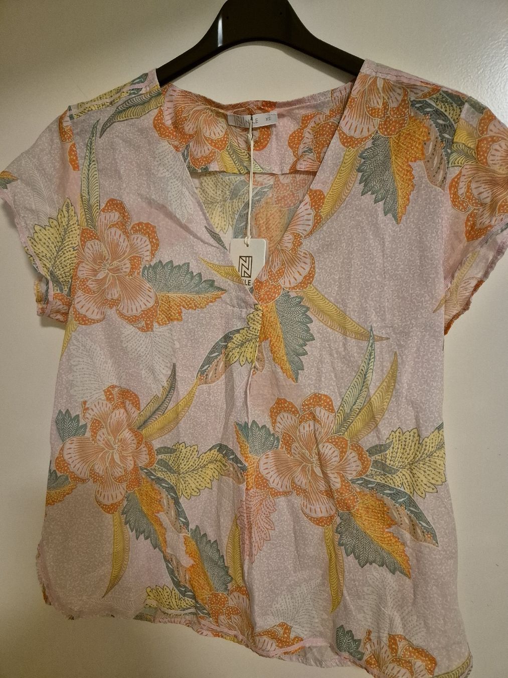 Nile Camicette: nile bluse, kurzarm, neu, gr xs – Nuovo e nell'imballaggio originale da Luzern venduto da Ami-be 3