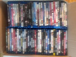 GROSSE SAMMLUNG BLURAYS (68 Stück). DIVERSE GENRE